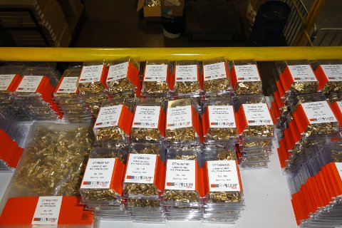 Brass crimp terminals