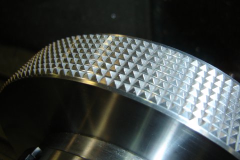 Knurling wheel
